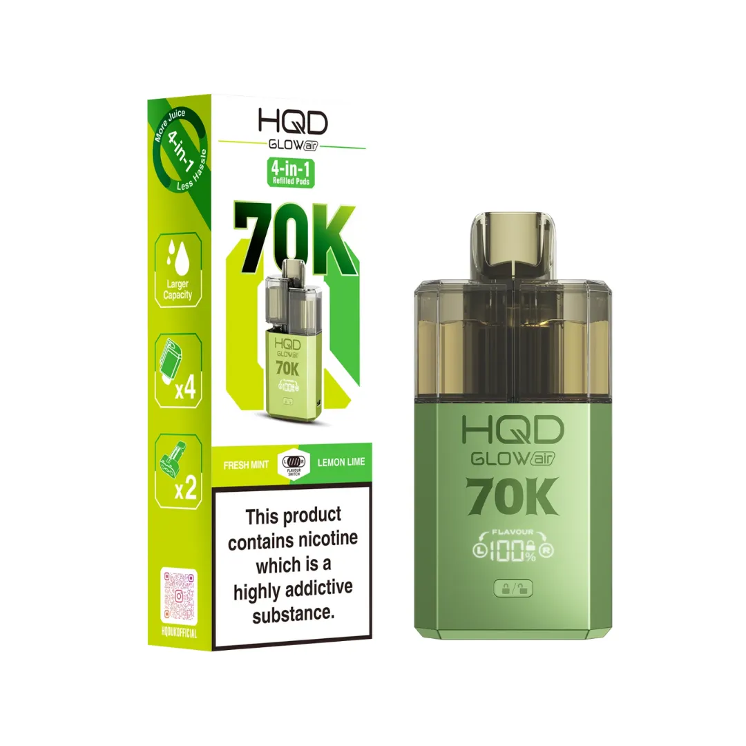 HQD Glow Air 70K Prefilled Pod kit