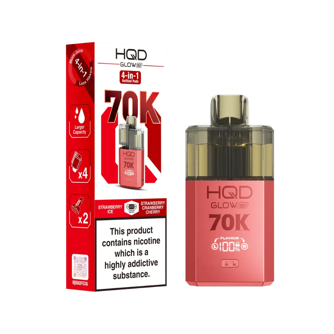 HQD Glow Air 70K Prefilled Pod kit