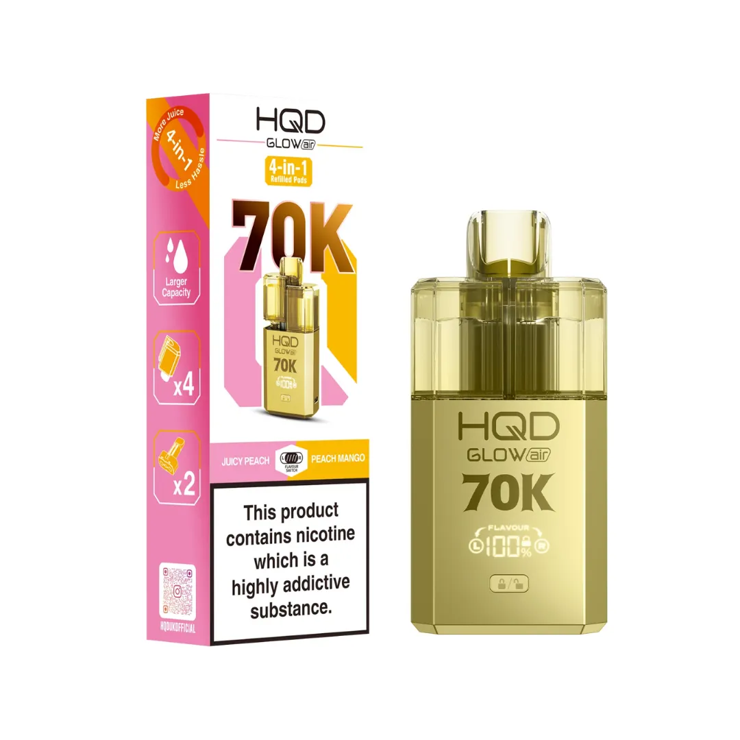 HQD Glow Air 70K Prefilled Pod kit