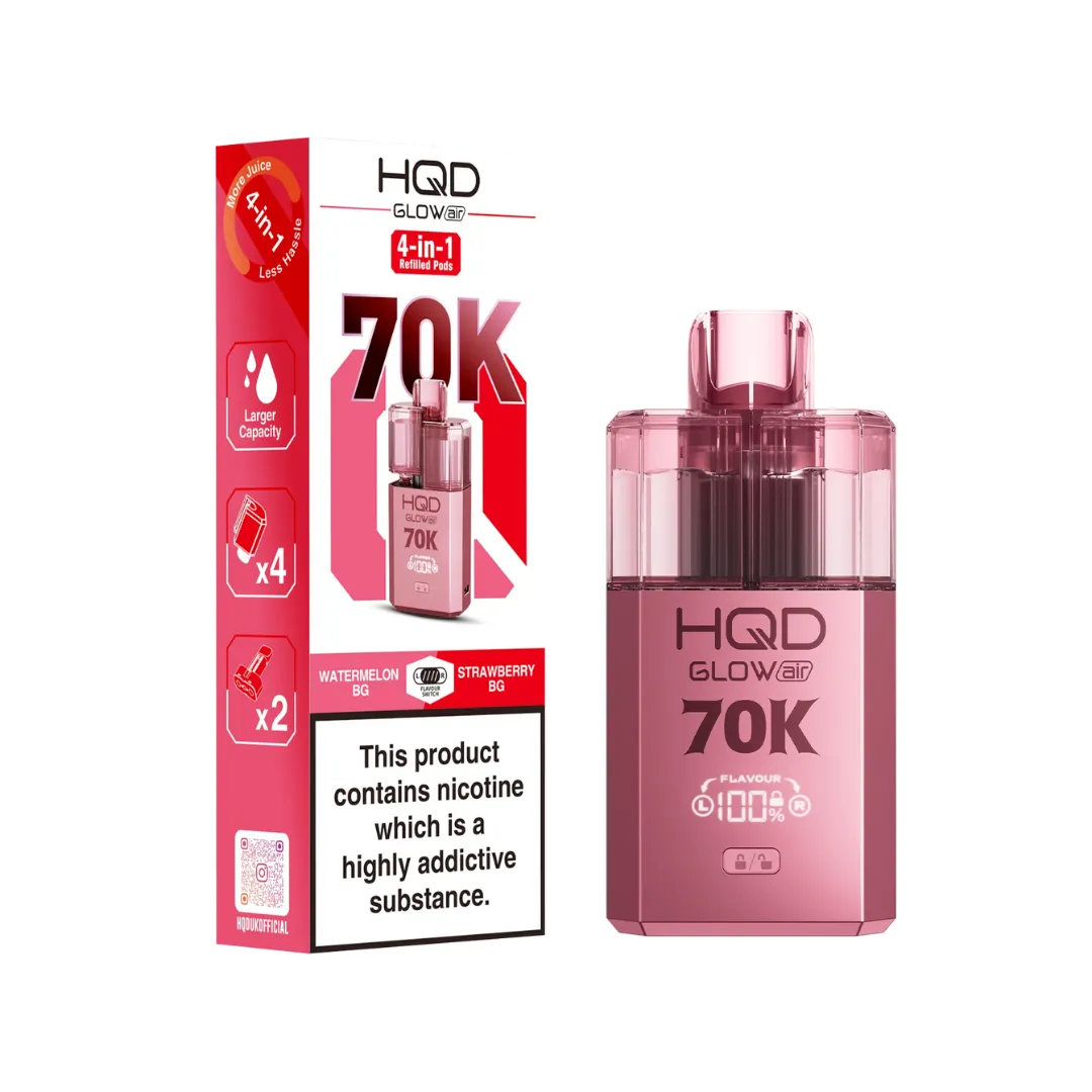 HQD Glow Air 70K Prefilled Pod kit