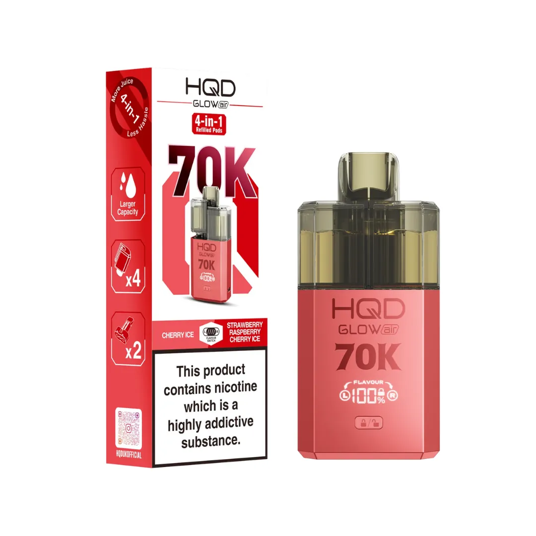 HQD Glow Air 70K Prefilled Pod kit