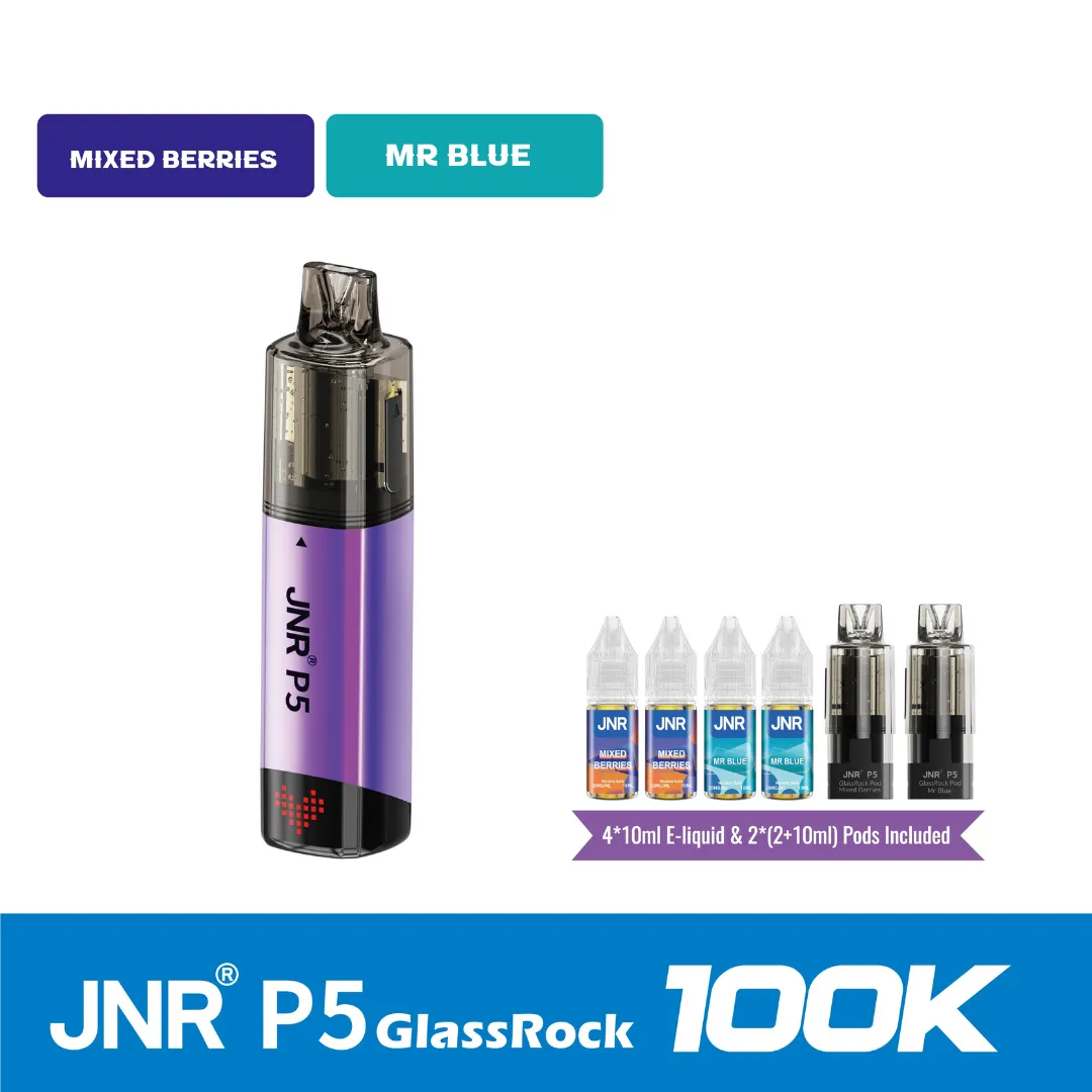 JNR P5 GlassRock 100K Vape kit