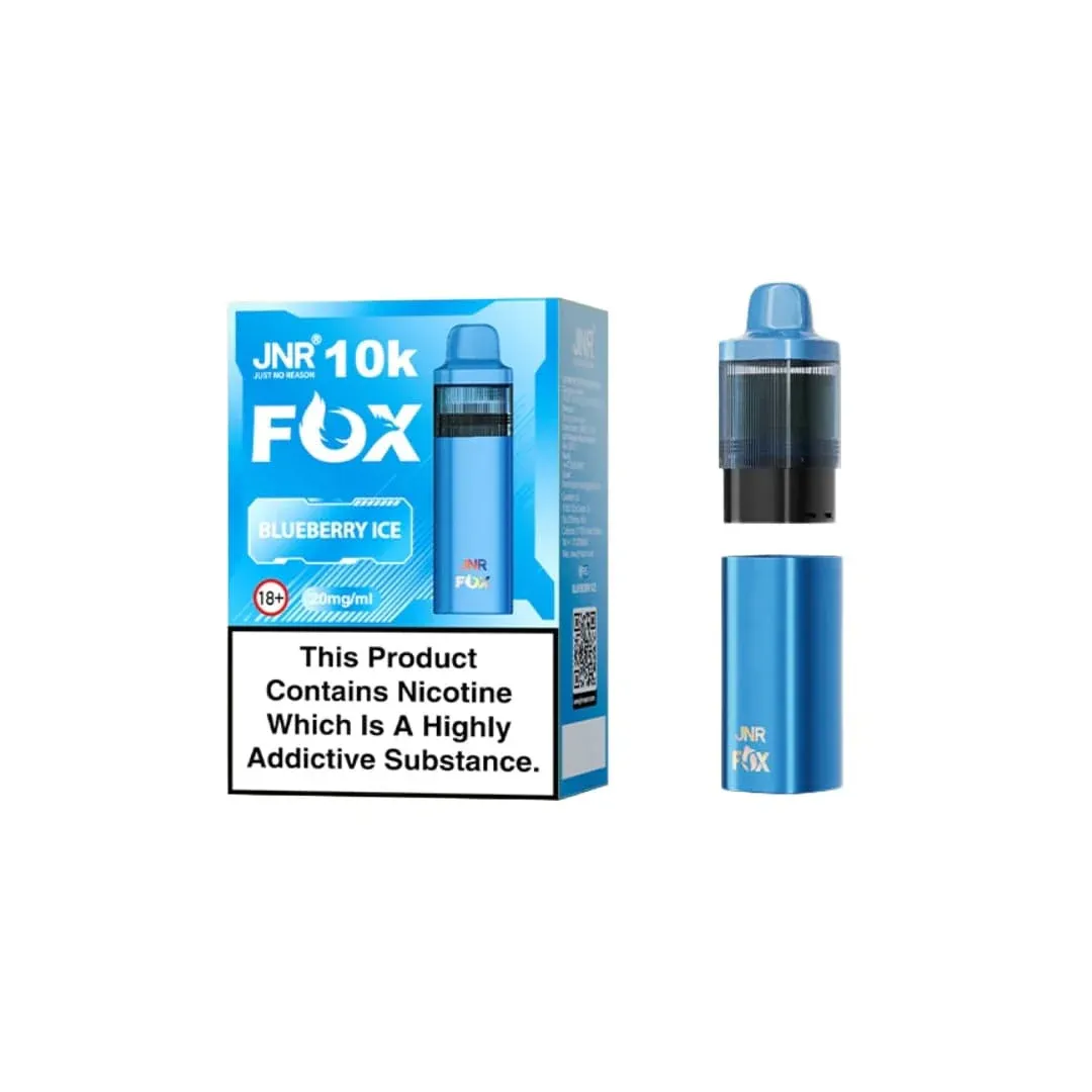 JNR Fox 10K Prefilled Pods