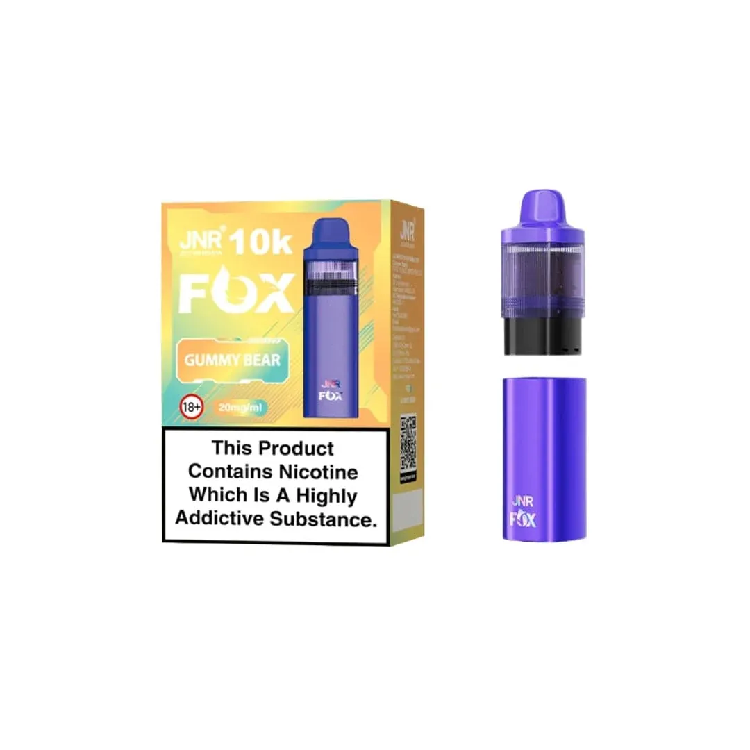 JNR Fox 10K Prefilled Pods