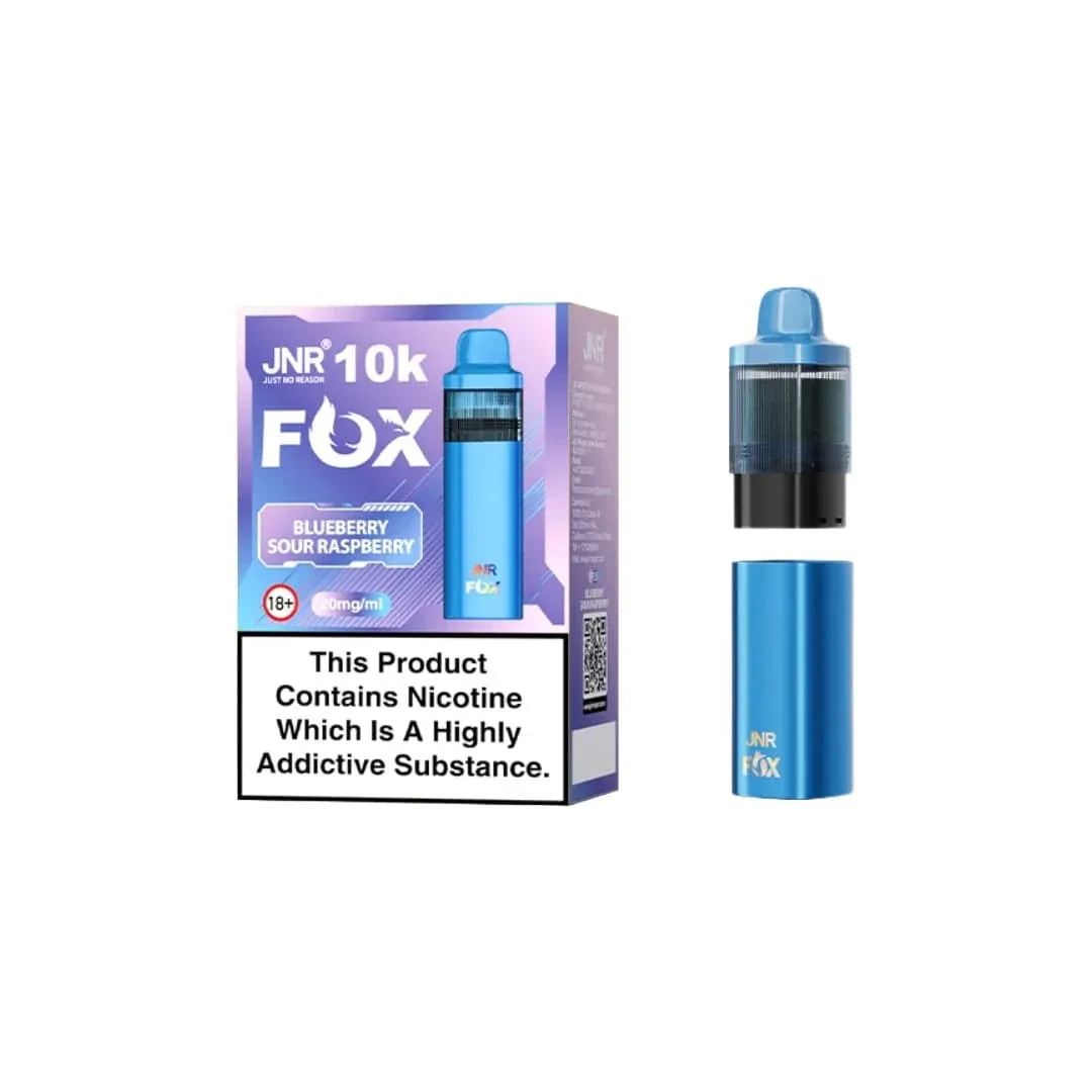 JNR Fox 10K Prefilled Pods