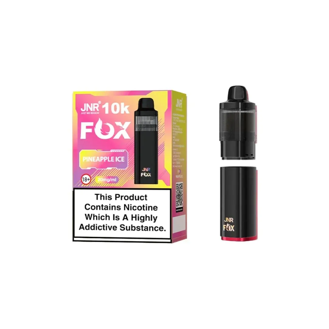 JNR Fox 10K Prefilled Pods