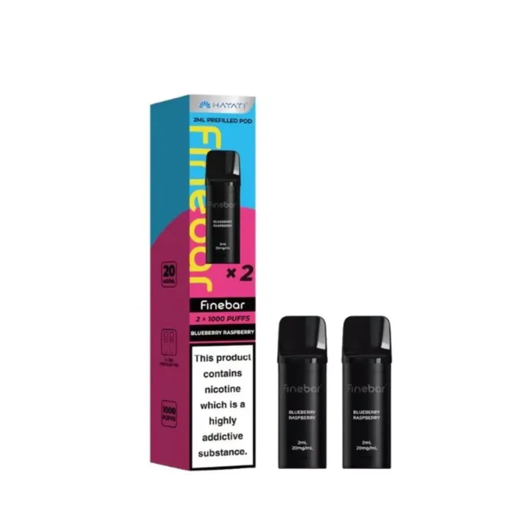 Prefilled Pods For Hayati Finebar 1000 Puffs