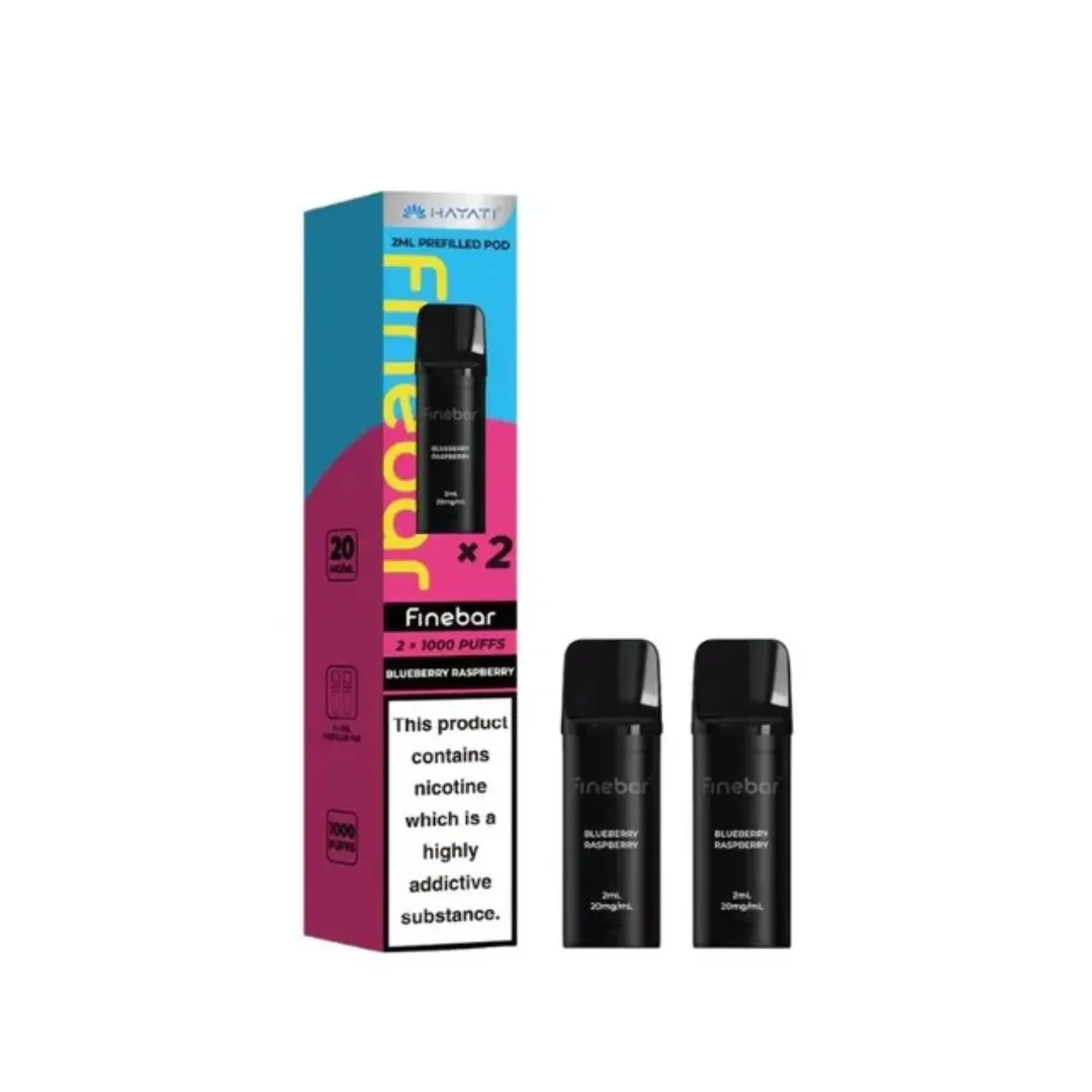 Prefilled Pods For Hayati Finebar 1000 Puffs