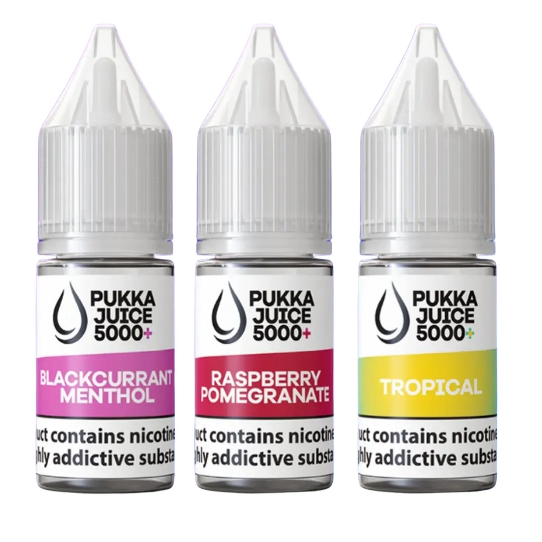 Pukka Juice 5000 Nic Salts