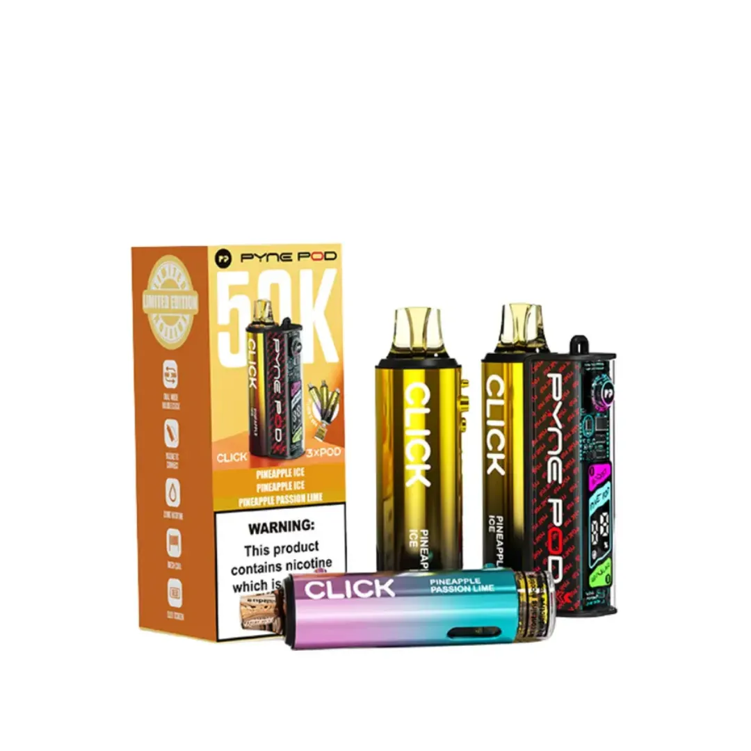 Pyne Pod Click 50000 Puffs Prefilled Vape kit