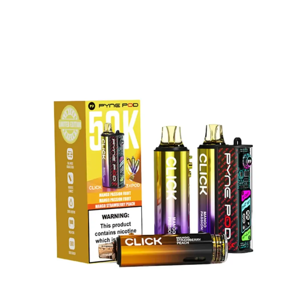 Pyne Pod Click 50000 Puffs Prefilled Vape kit