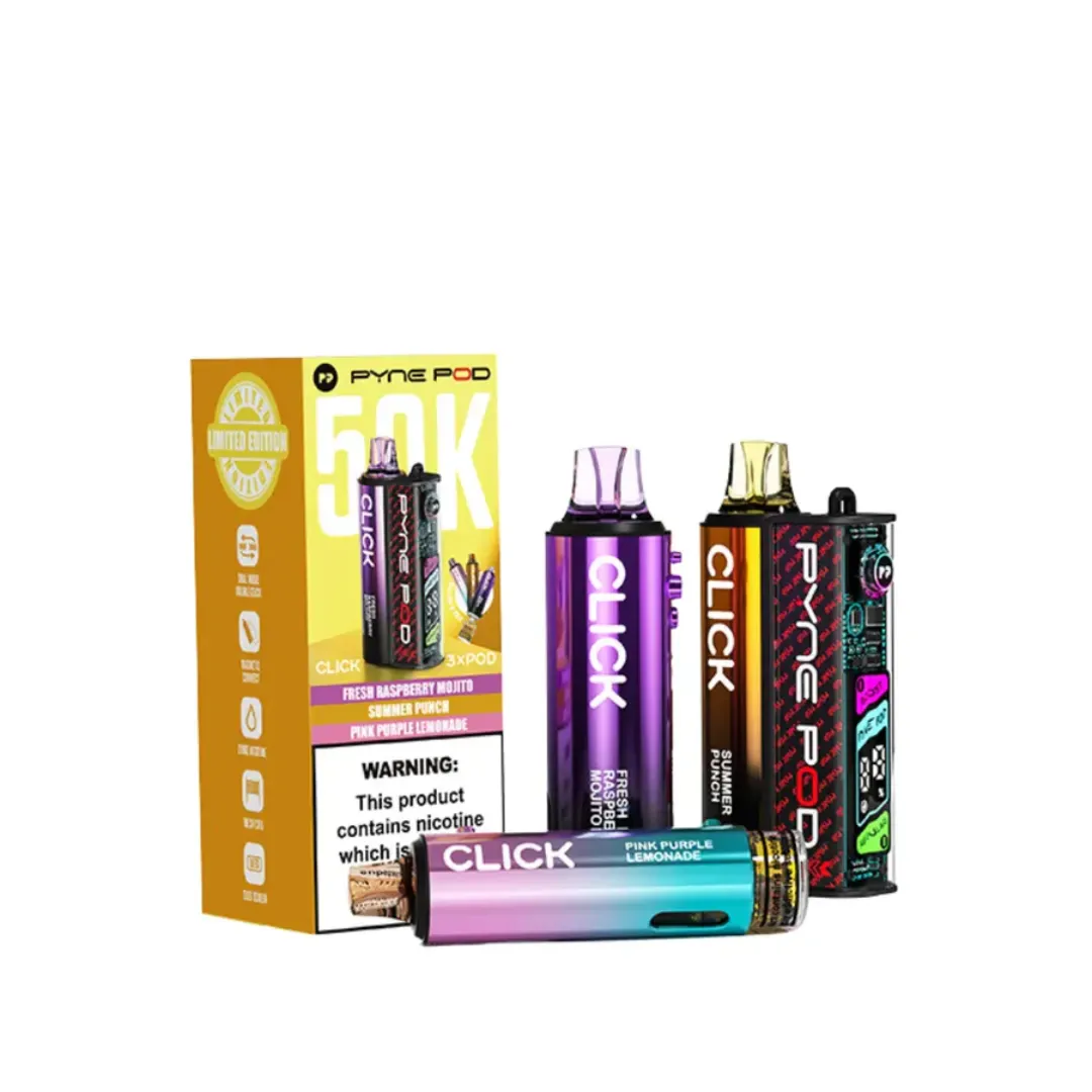 Pyne Pod Click 50000 Puffs Prefilled Vape kit