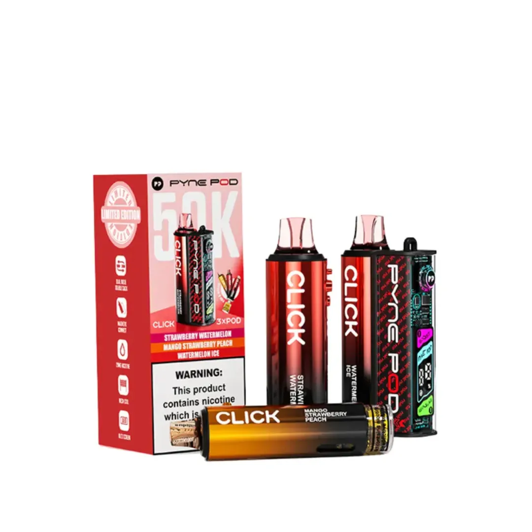 Pyne Pod Click 50000 Puffs Prefilled Vape kit