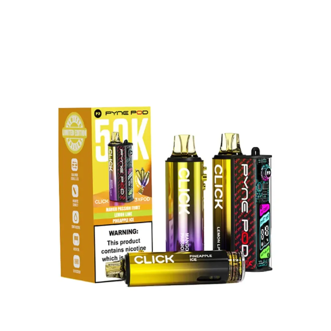 Pyne Pod Click 50000 Puffs Prefilled Vape kit