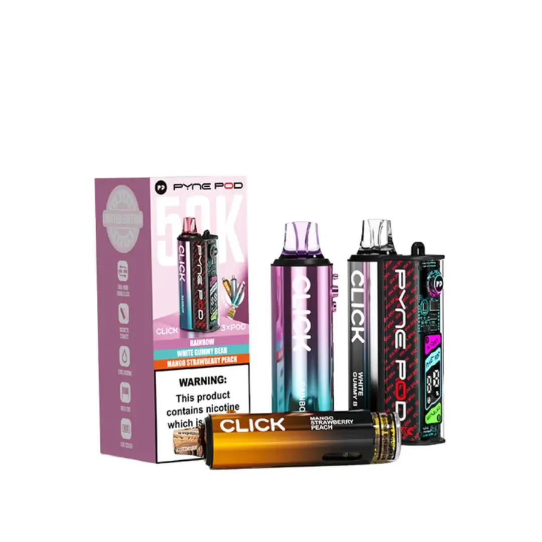 Pyne Pod Click 50000 Puffs Prefilled Vape kit