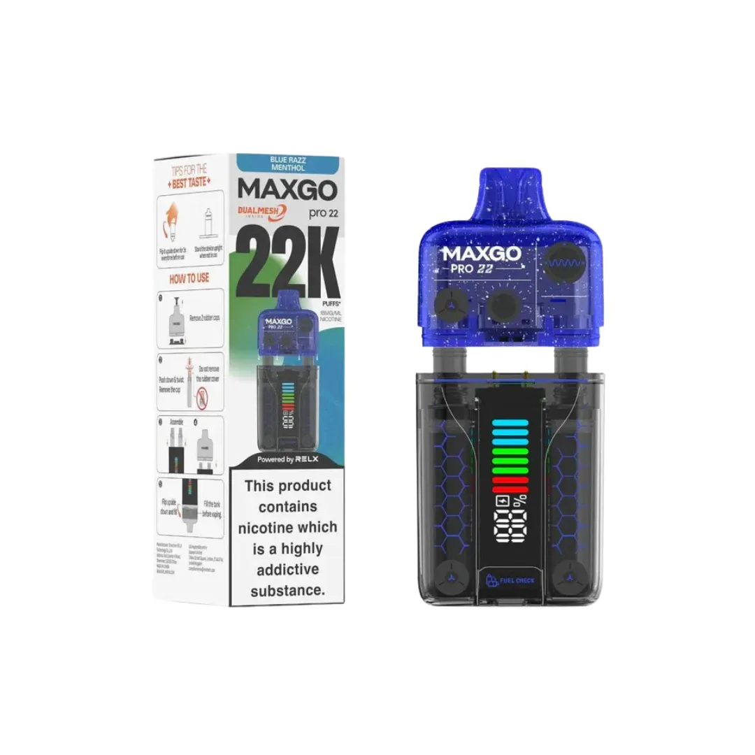RELX Maxgo Pro 22000 Pre-filled Vape Kit