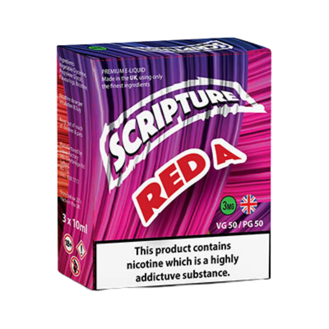 Scripture 10ml Shortfill E-liquid