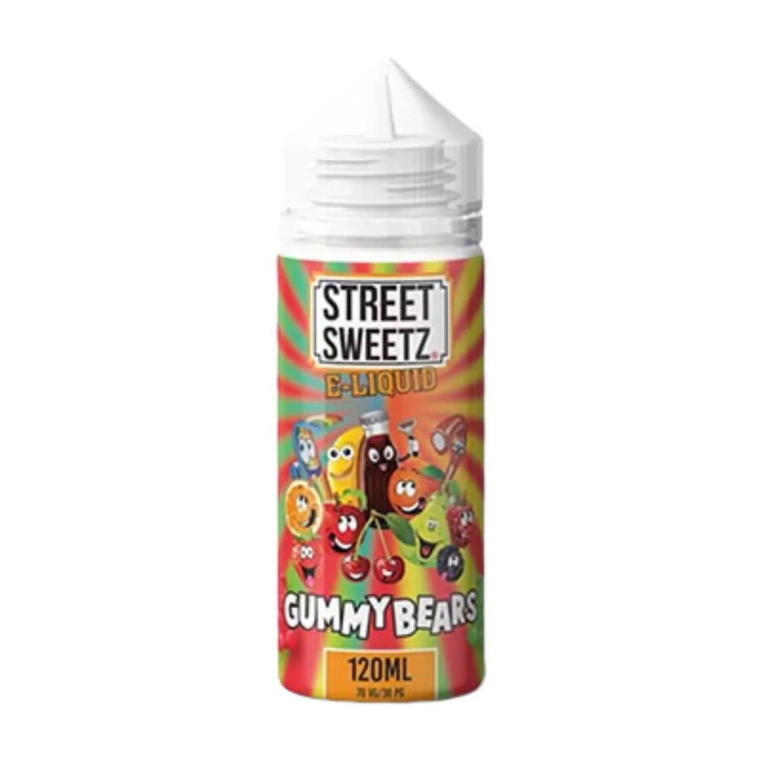 Street Sweetz 120ml Shortfill E-Liquid