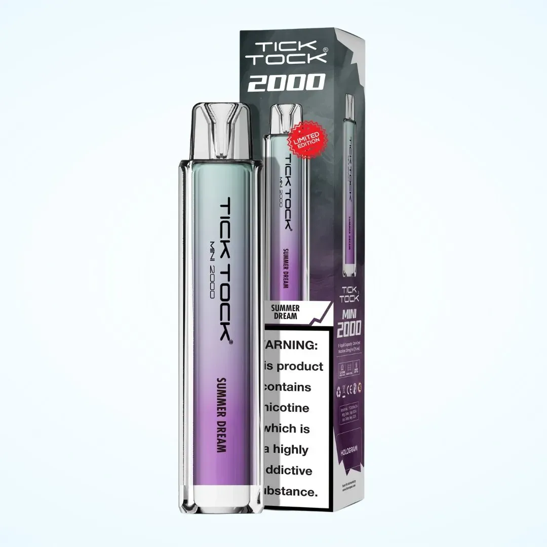 Tick Tock Mini 2000 Puffs Prefilled Vape Kit