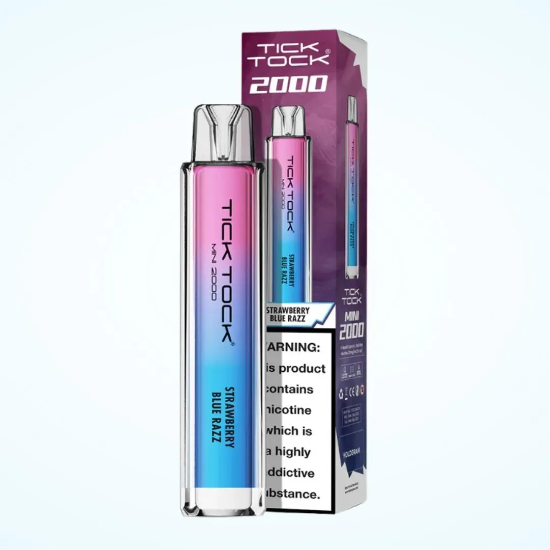 Tick Tock Mini 2000 Puffs Prefilled Vape Kit