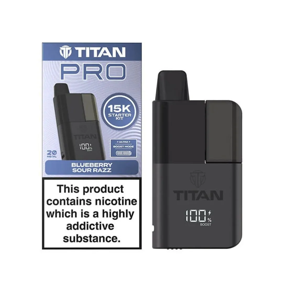 Titan Pro 15K Puffs Prefilled Pod Kit