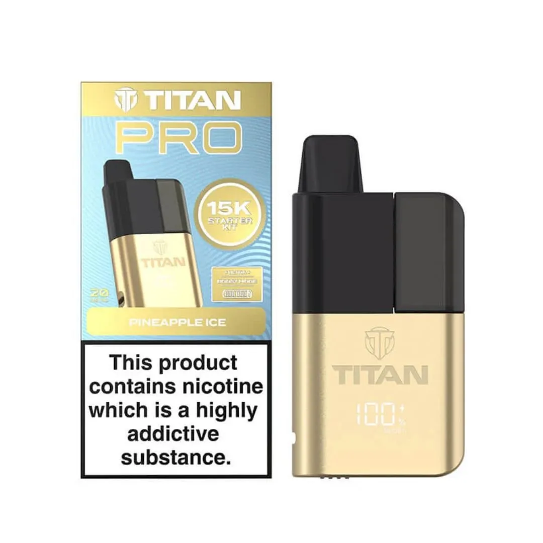 Titan Pro 15K Puffs Prefilled Pod Kit