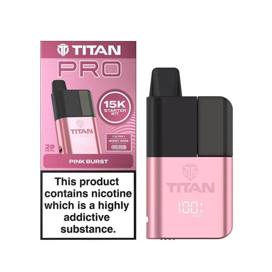 Titan Pro 15K Puffs Prefilled Pod Kit