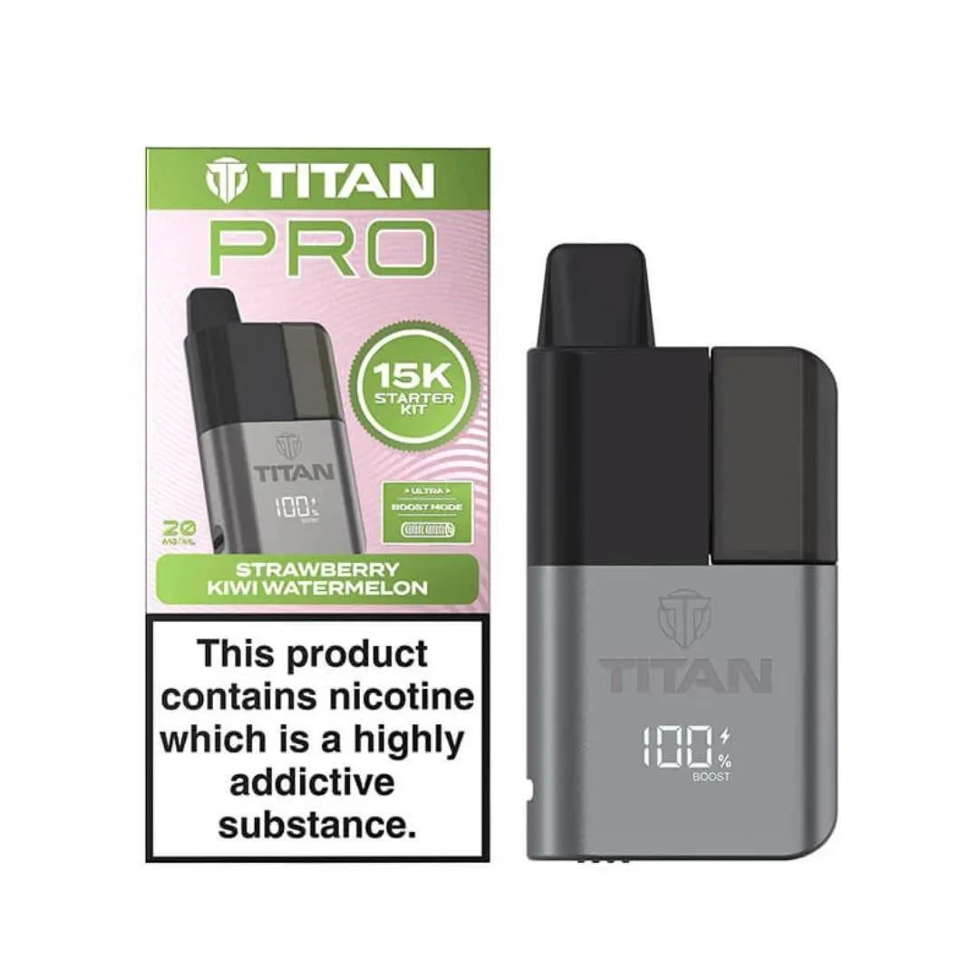 Titan Pro 15K Puffs Prefilled Pod Kit