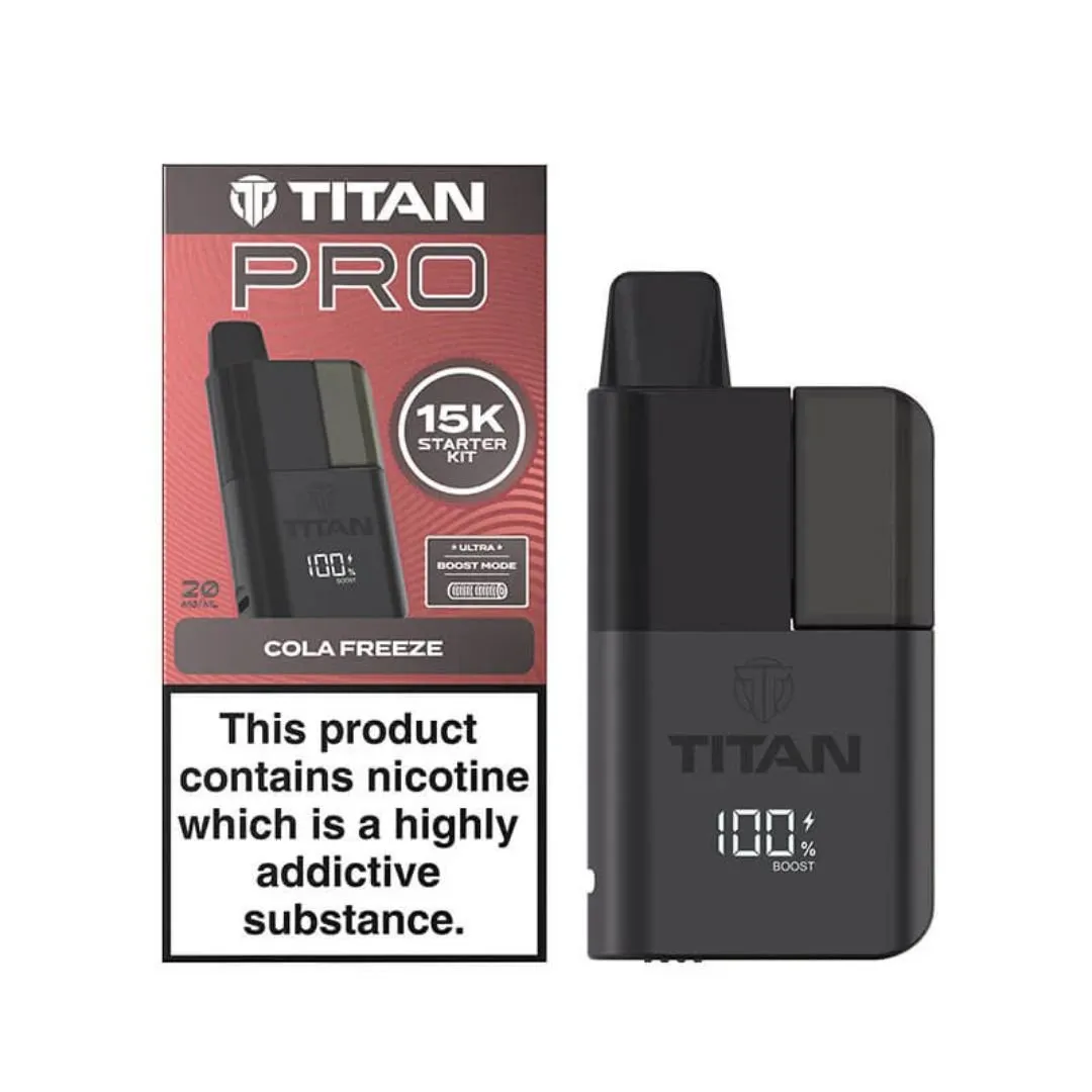 Titan Pro 15K Puffs Prefilled Pod Kit