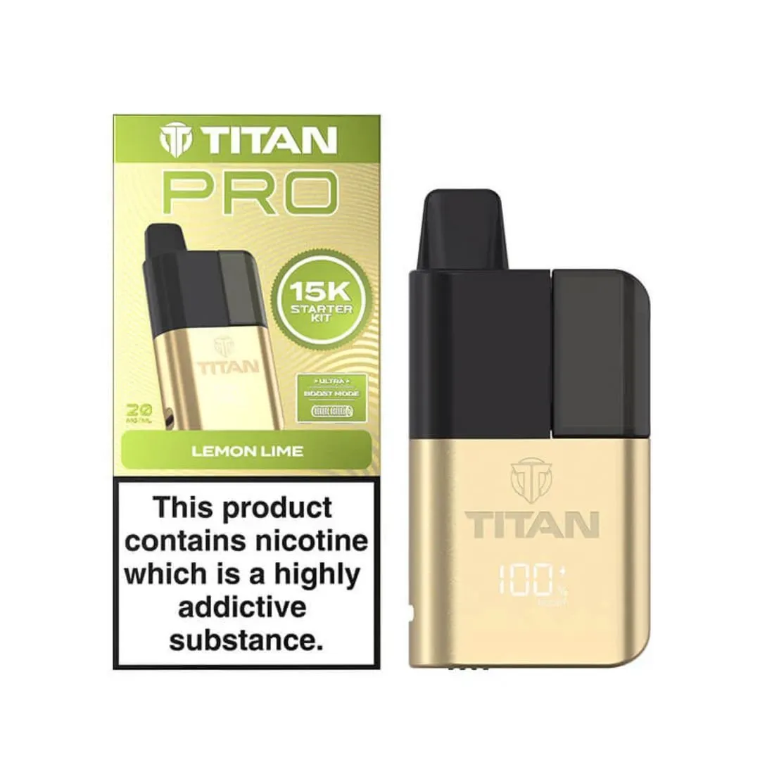 Titan Pro 15K Puffs Prefilled Pod Kit