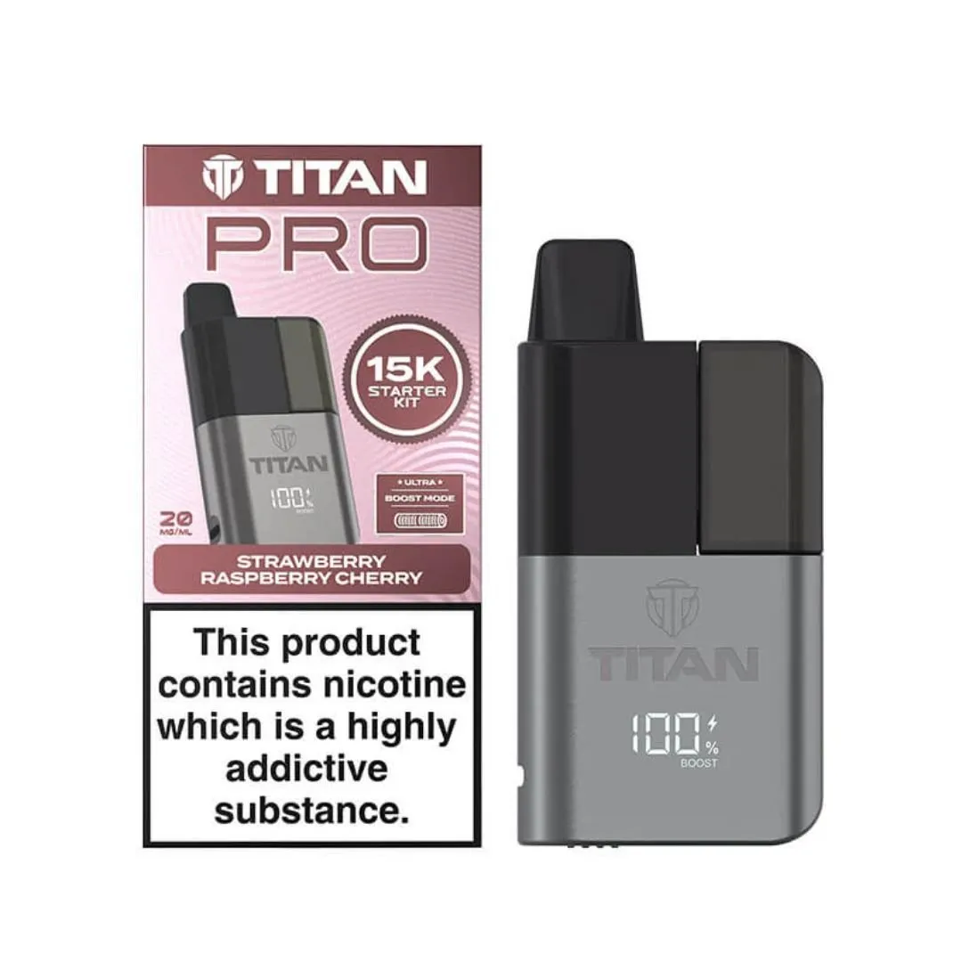 Titan Pro 15K Puffs Prefilled Pod Kit