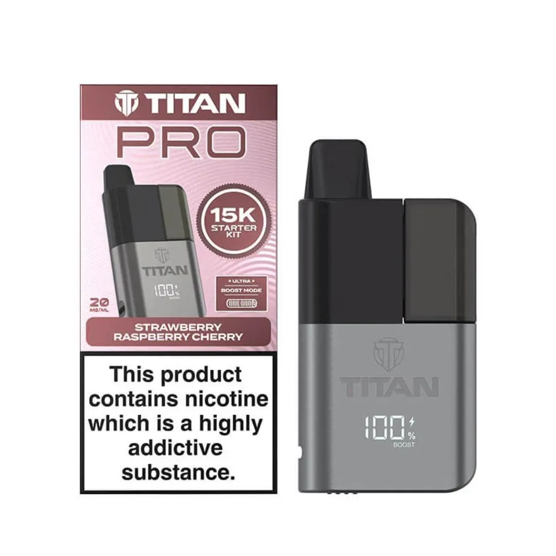 Titan Pro 15K Puffs Prefilled Pod Kit