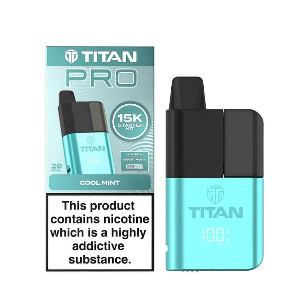 Titan Pro 15K Puffs Prefilled Pod Kit