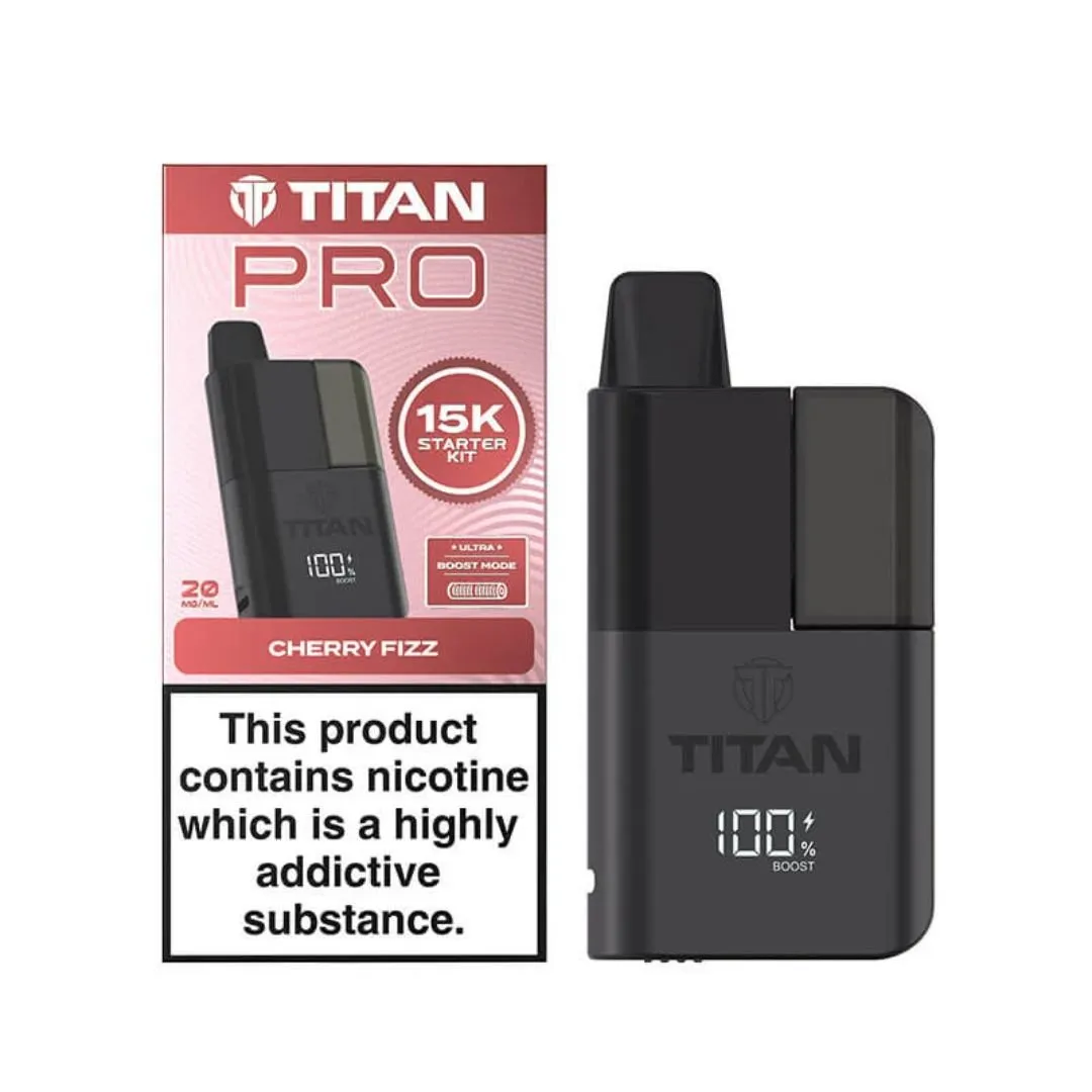 Titan Pro 15K Puffs Prefilled Pod Kit