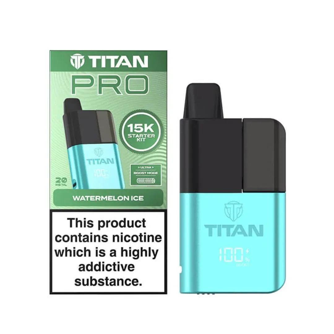 Titan Pro 15K Puffs Prefilled Pod Kit