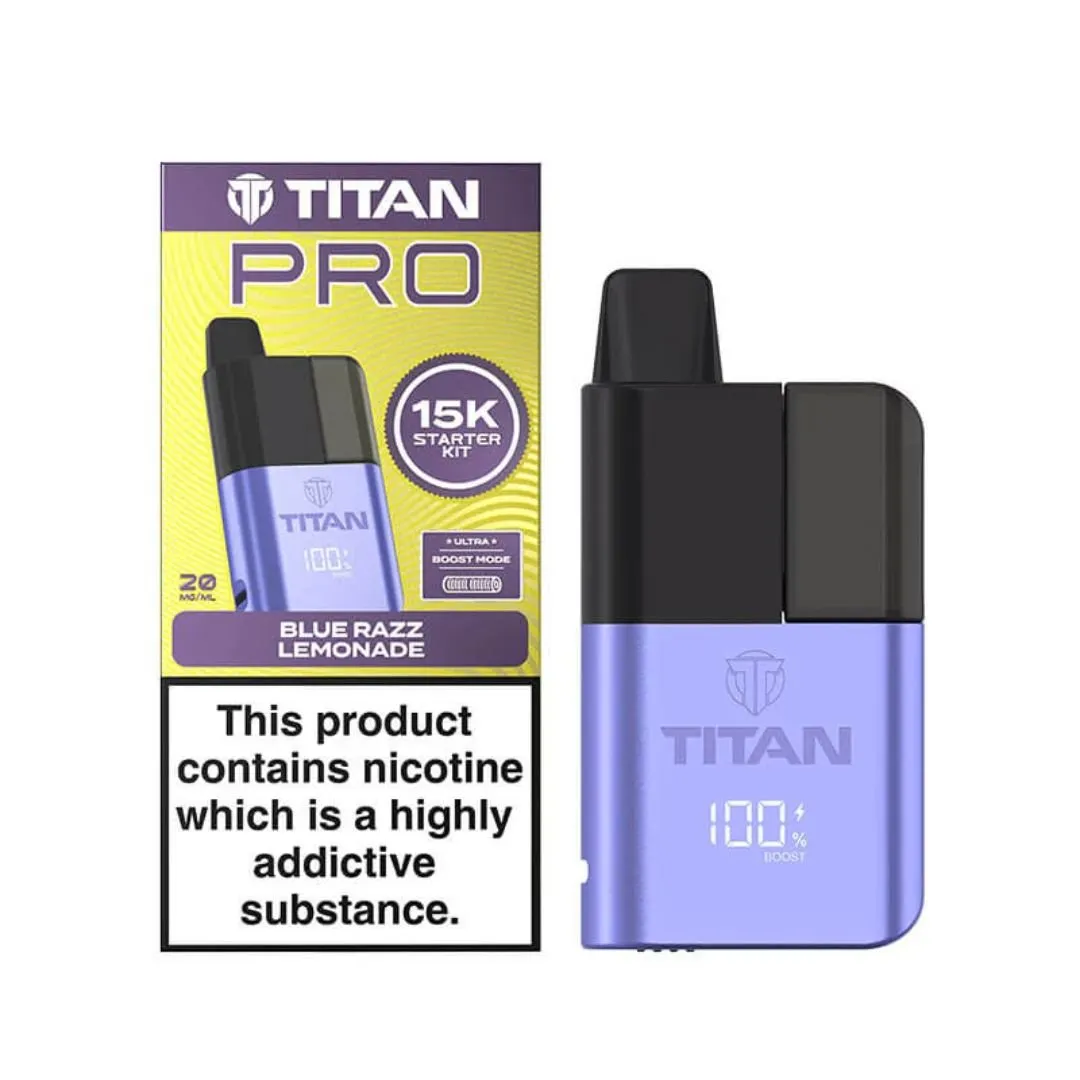 Titan Pro 15K Puffs Prefilled Pod Kit