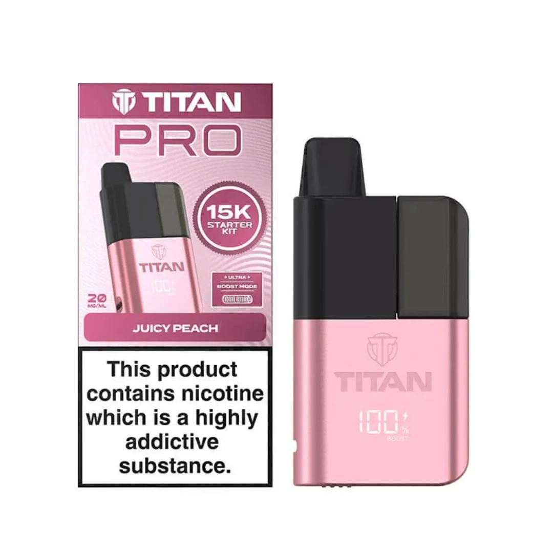 Titan Pro 15K Puffs Prefilled Pod Kit