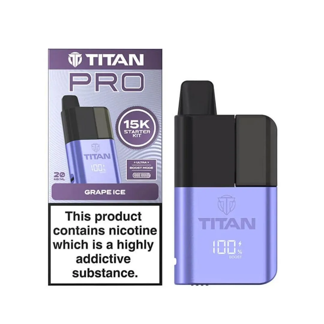 Titan Pro 15K Puffs Prefilled Pod Kit