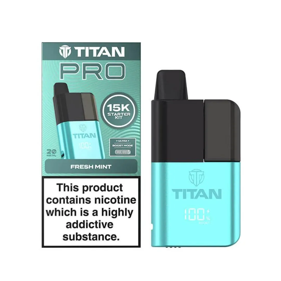 Titan Pro 15K Puffs Prefilled Pod Kit