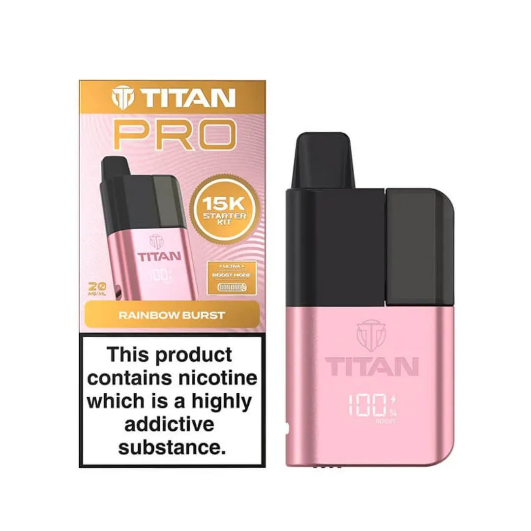 Titan Pro 15K Puffs Prefilled Pod Kit