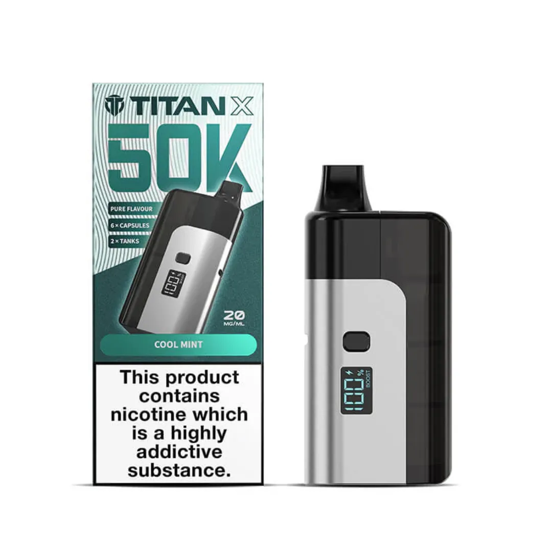 Titan X 50K Prefilled Pod Kit