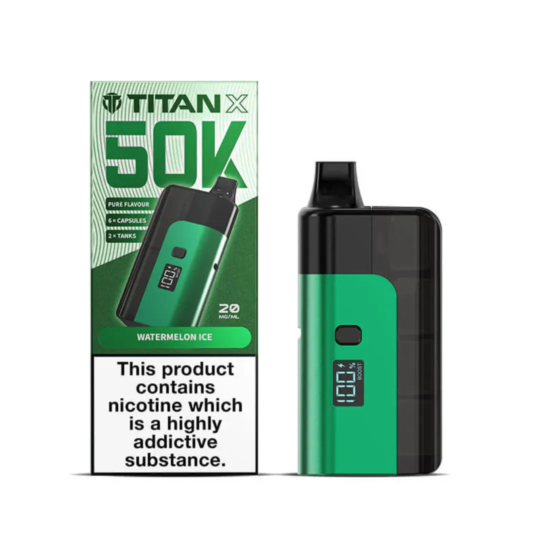 Titan X 50K Prefilled Pod Kit