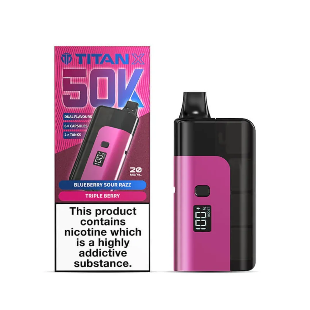 Titan X 50K Prefilled Pod Kit