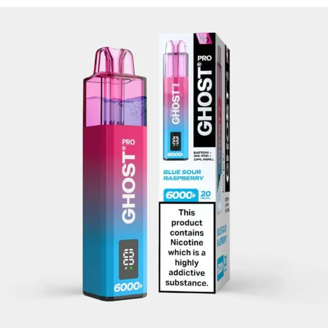 Vapes Bar Ghost Pro 6000+ Puffs Vape Kit