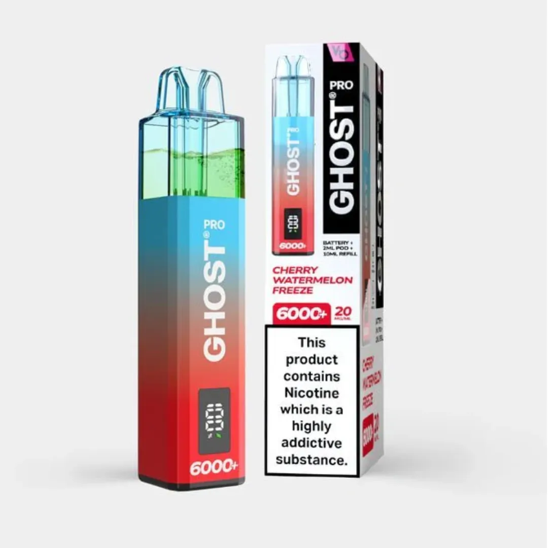 Vapes Bar Ghost Pro 6000+ Puffs Vape Kit