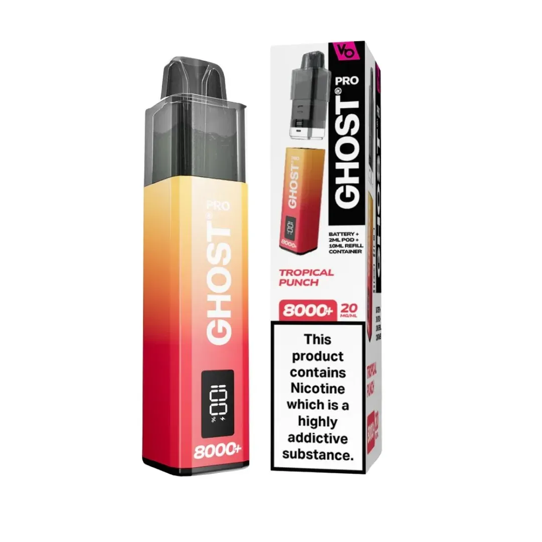 Vapes Bars Ghost Pro 8000+ Vape Kit