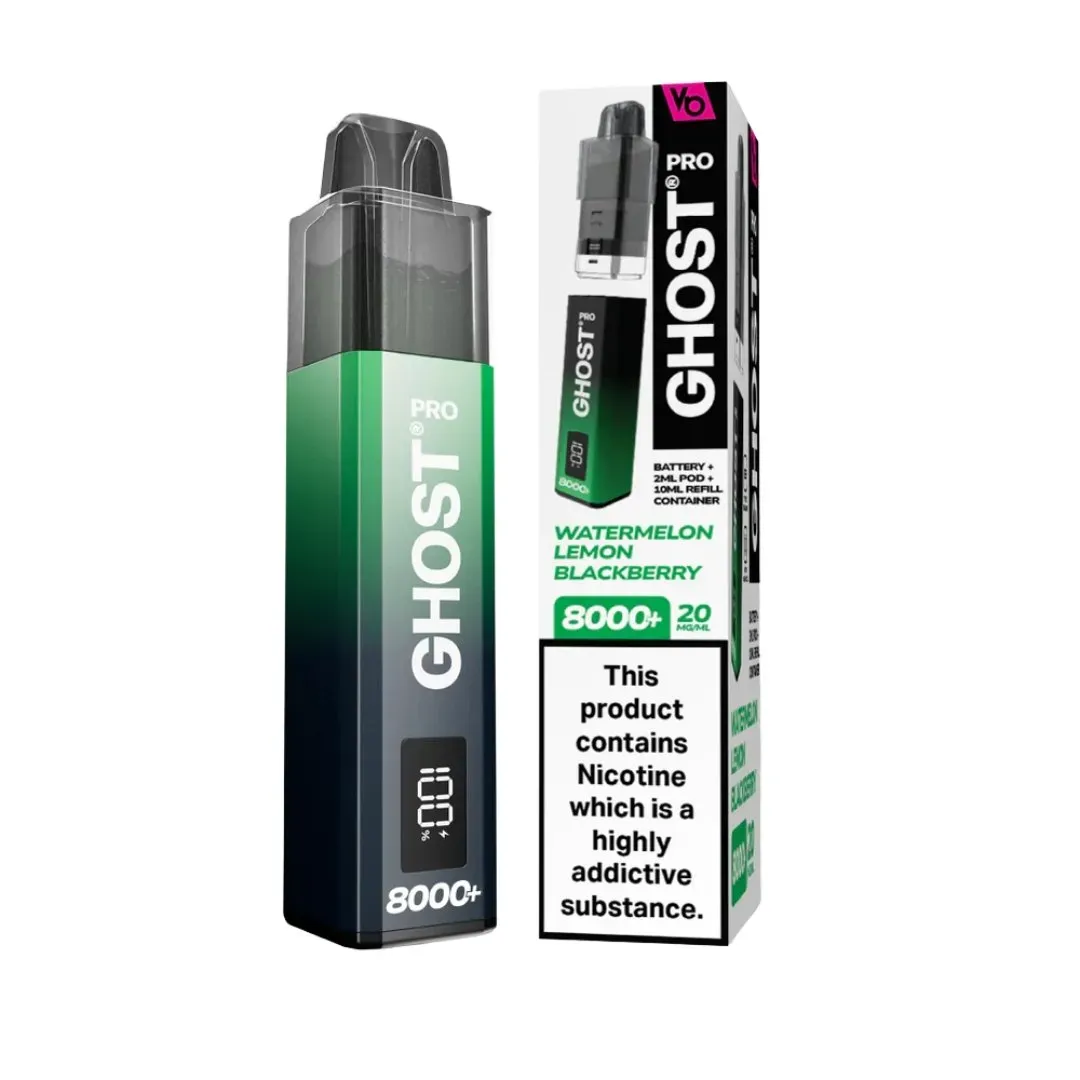 Vapes Bars Ghost Pro 8000+ Vape Kit