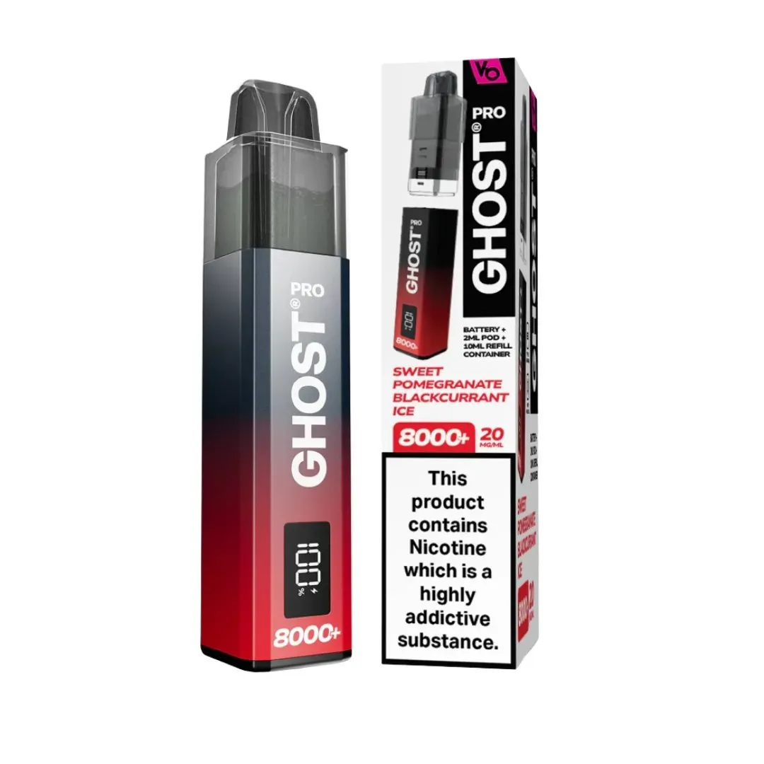 Vapes Bars Ghost Pro 8000+ Vape Kit