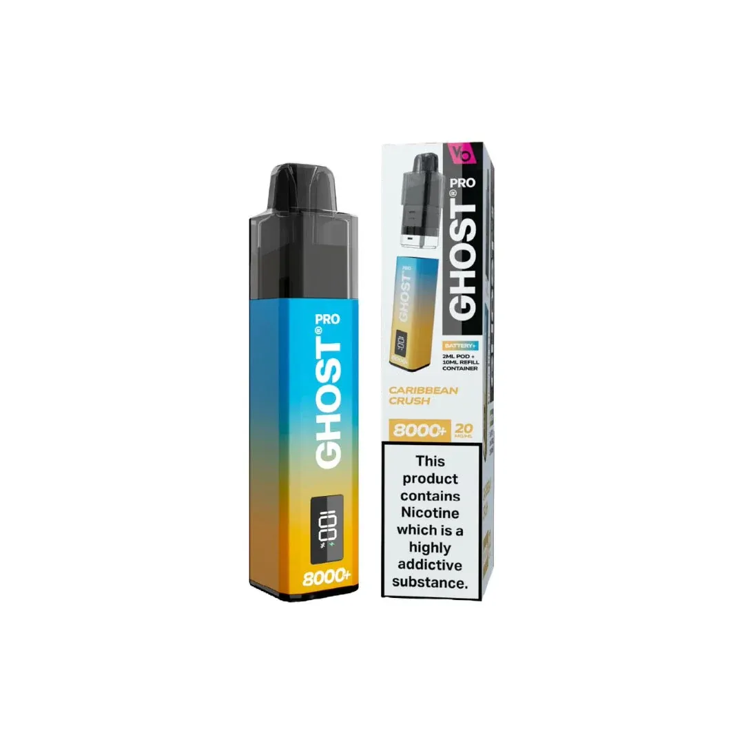 Vapes Bars Ghost Pro 8000 Pods