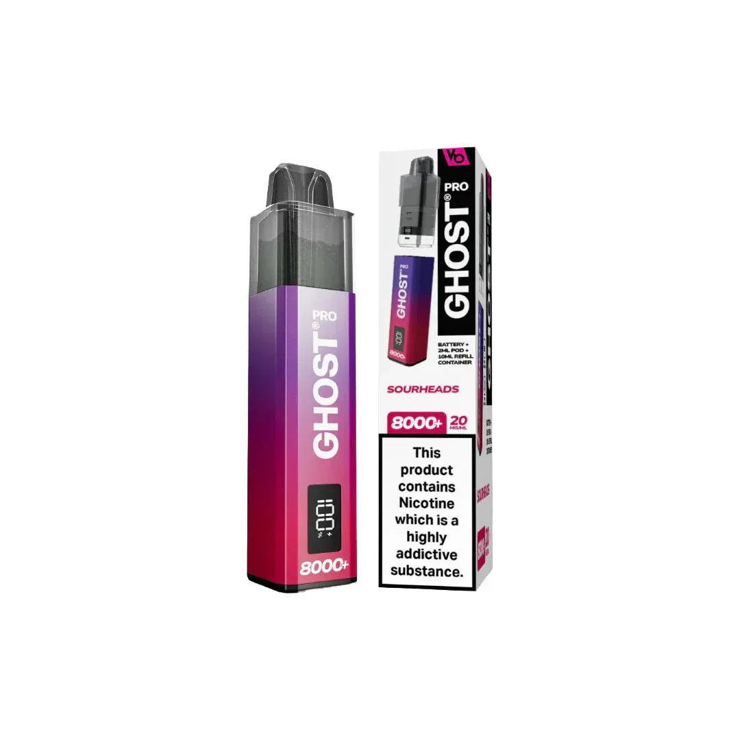 Vapes Bars Ghost Pro 8000 Pods